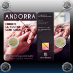 ANDORRA 2 x 2 EURO 2021 (Lady of Meritxell + Care for the Elderly) BU ANDORRA 2 x 2 EURO 2021 (Lady of Meritxell + Care for the Elderly) BU